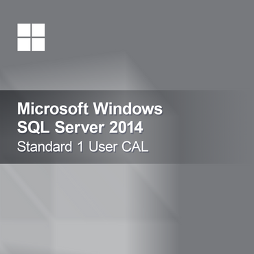 Microsoft SQL Server 2014 Standard 1 uporabniška licenca CAL