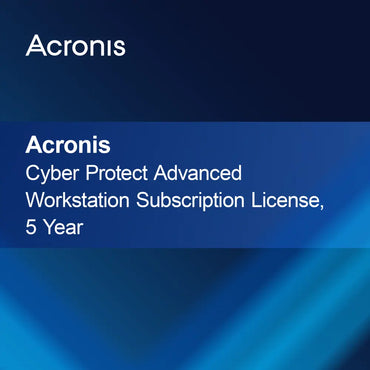 Licență de abonament Acronis Cyber Protect Advanced Workstation, 5 ani