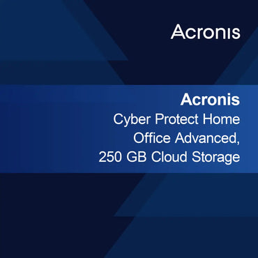 Acronis Cyber Protect Home Office Avanceret, 250 GB Cloud Storage