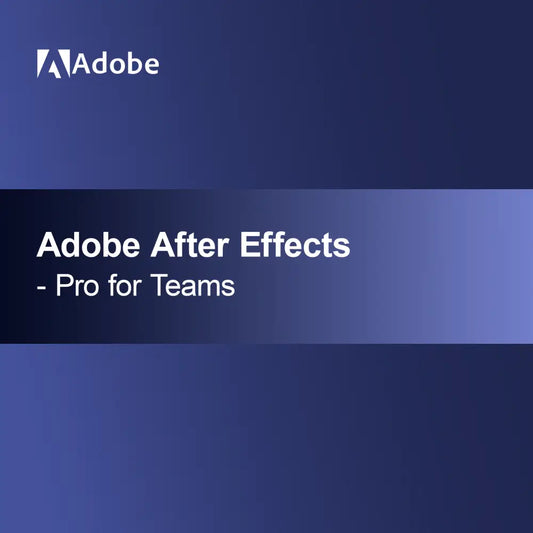 Adobe After Effects - Pro til teams