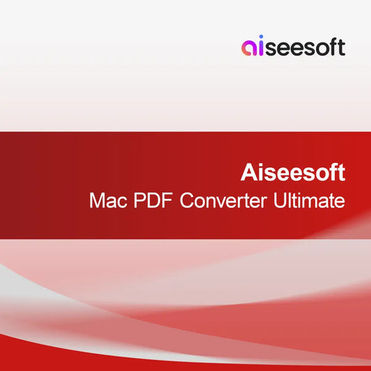 Aiseesoft Mac PDF Μετατροπέας Ultimate
