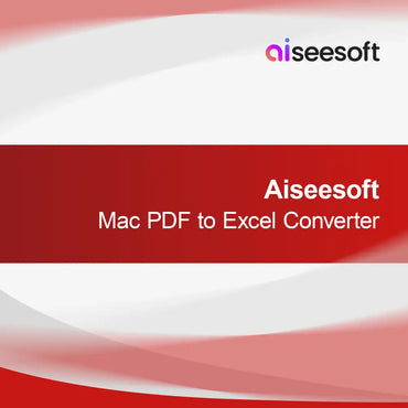 Aiseesoft Mac PDF σε Excel Μετατροπέας