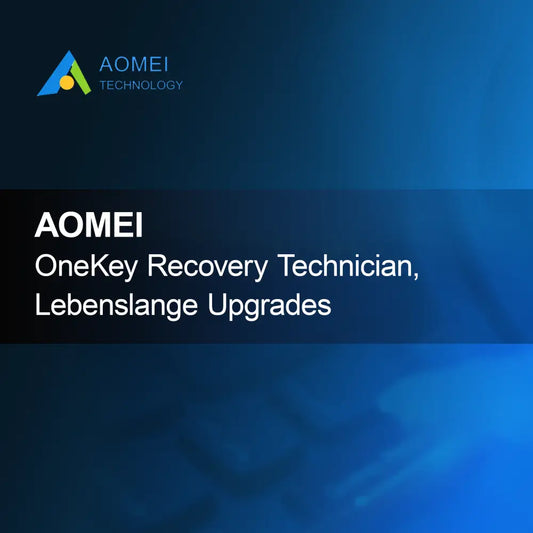 AOMEI OneKey Recovery Technician, doživotní aktualizace