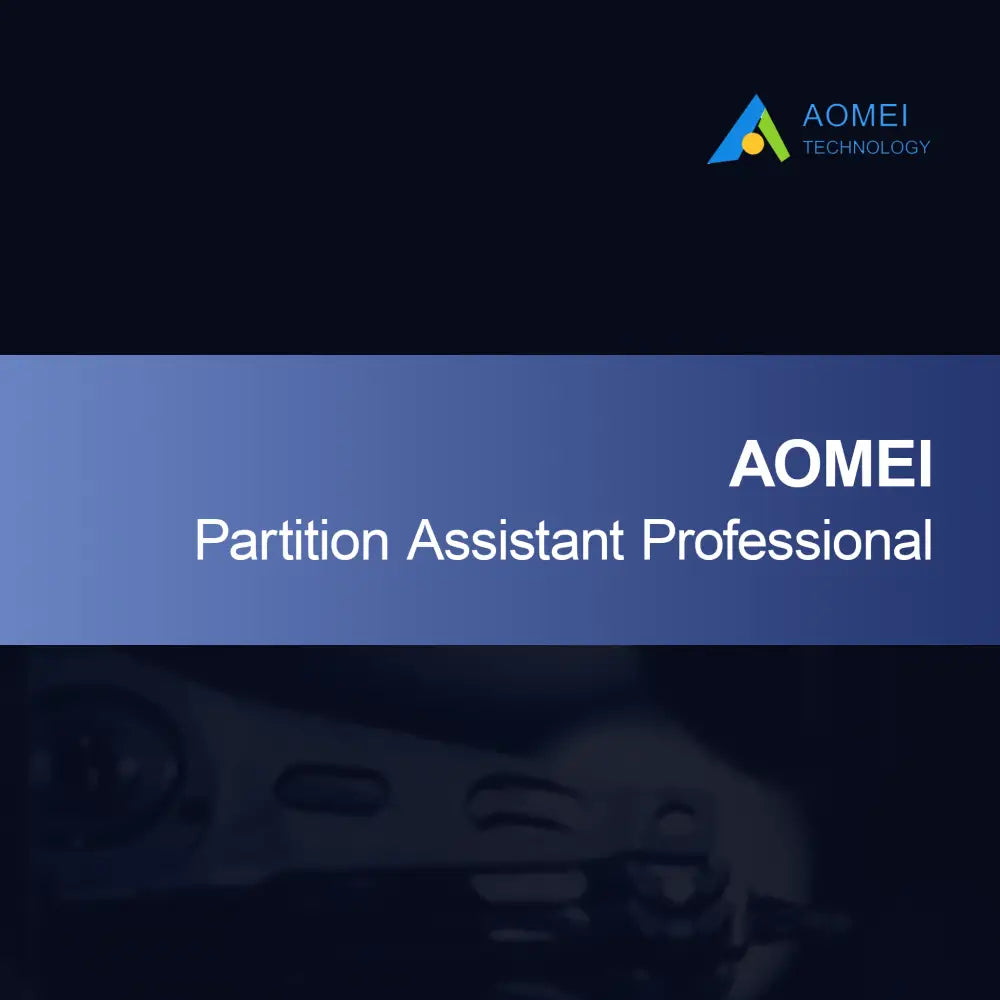 AOMEI Asistent pre rozdelenie profesionálna verzia