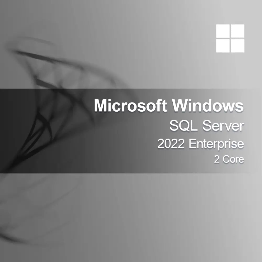 Microsoft SQL Server 2022 Enterprise 2 cœurs