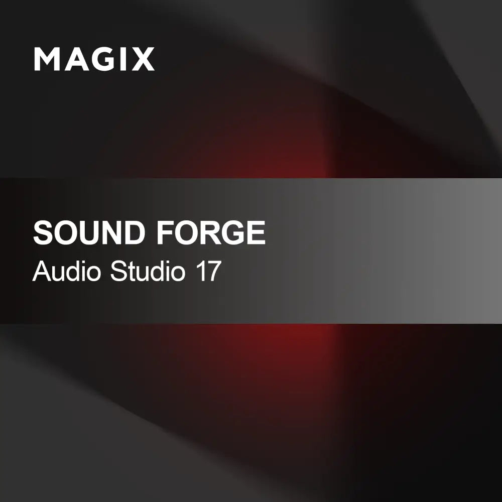 SOUND FORGE Audio Stúdió 17
