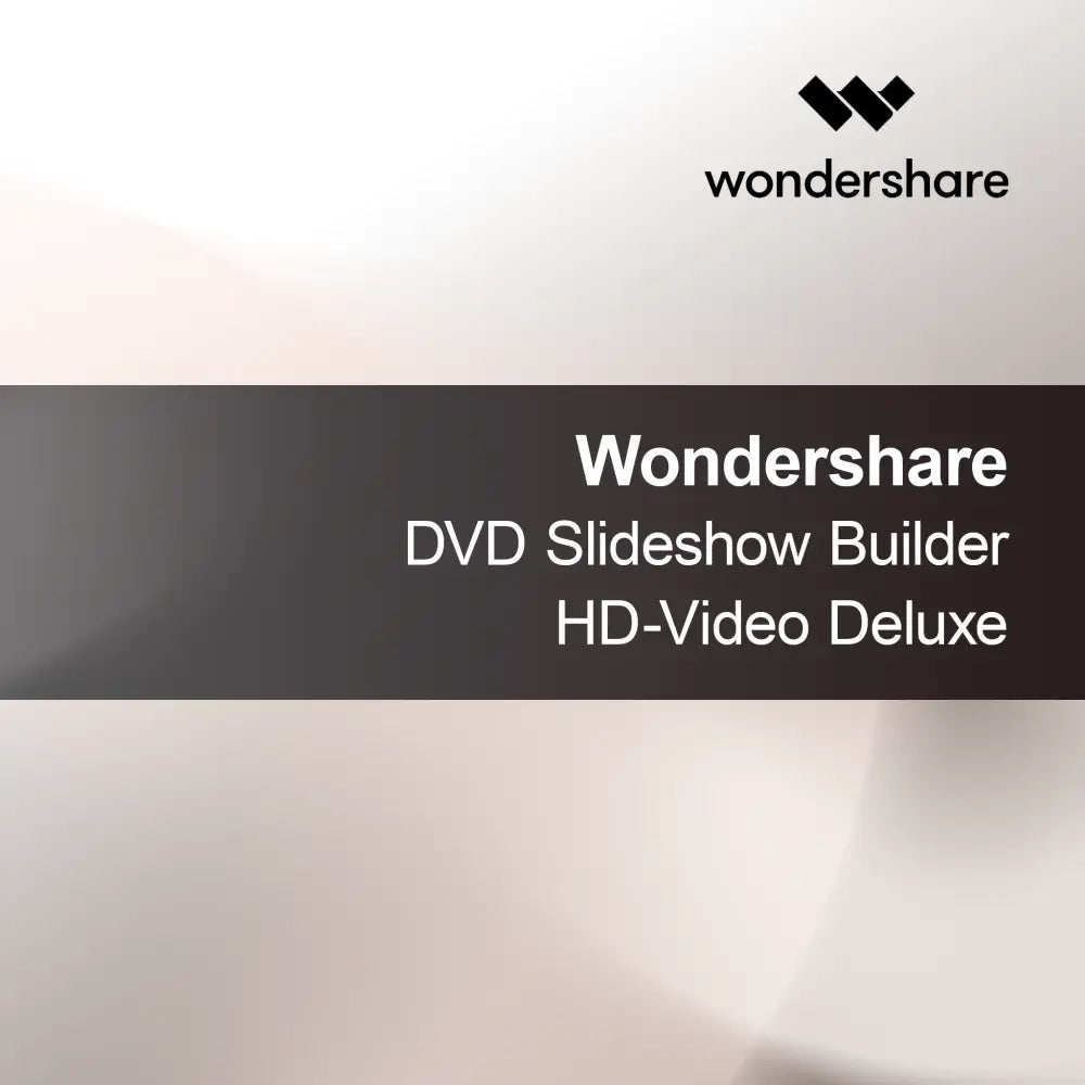 Wondershare DVD Prezentácia Builder HD-Video Deluxe