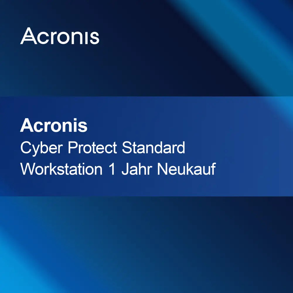 Acronis Cyber Protect Standard Arbejdsstation