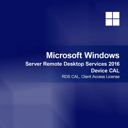 Microsoft Windows Server Remote Desktop Services 2016 Apparaat CAL, RDS CAL, Client Access License