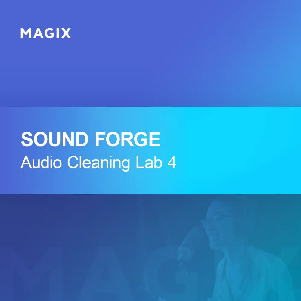 SOUND FORGE Ljudstädningslaboratorium 4