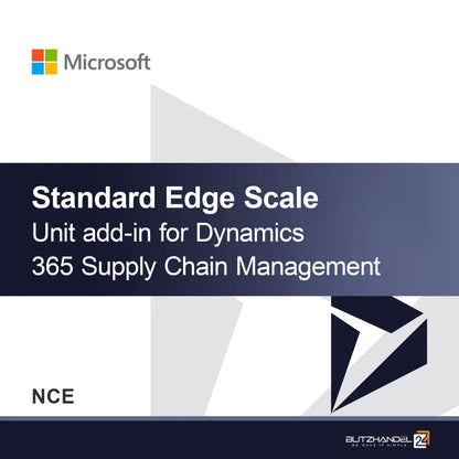 Standardna enota za merjenje robov za Dynamics 365 Supply Chain Management (NCE)
